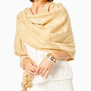 Lily Pulitzer Gold Wrap